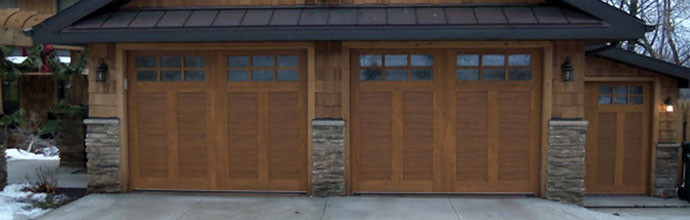 Wooden door