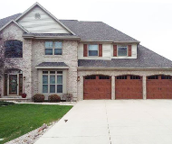 Residential garage door
