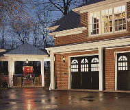 Residential garage door
