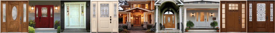 residential garage door before and after images
